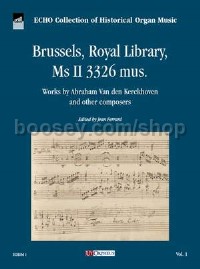 Brussels, Royal Library, MSII 3326 mus Volume 1